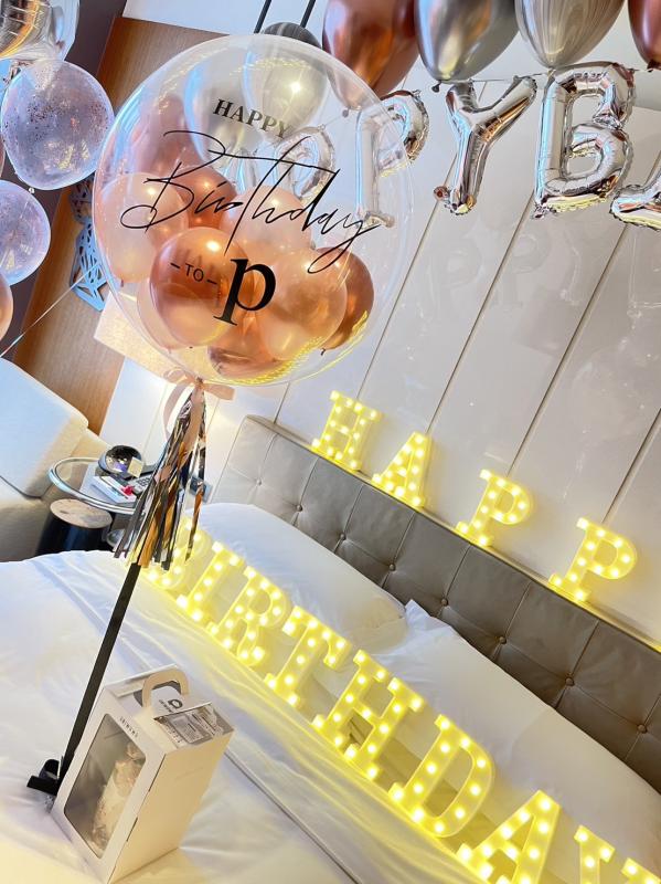 台北飯店生日佈置