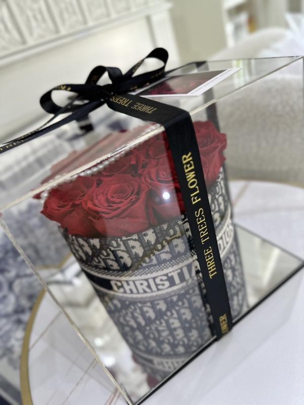 厄瓜多永生玫瑰花盒