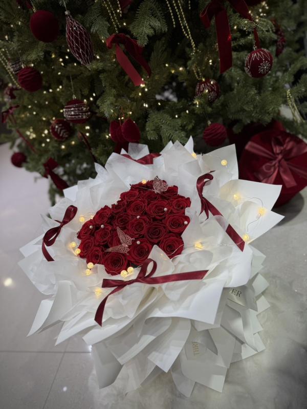 頂級厄瓜多永生玫瑰