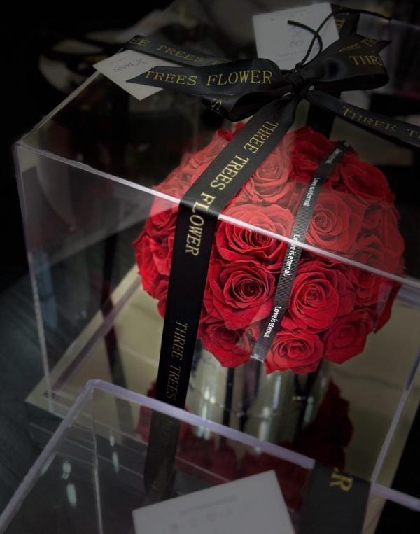 壓克力永生花盒