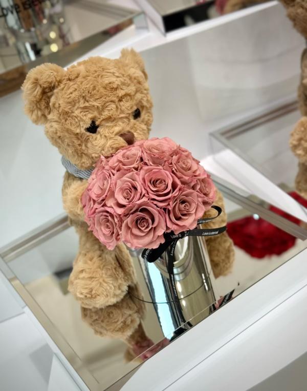 壓克力永生玫瑰花盒