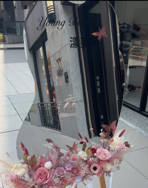 高級鏡面開幕迎賓牌