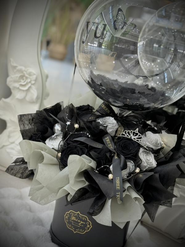 頂級波波球厄瓜多永生玫瑰