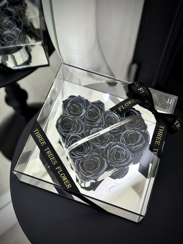 高級壓克力永生玫瑰花盒