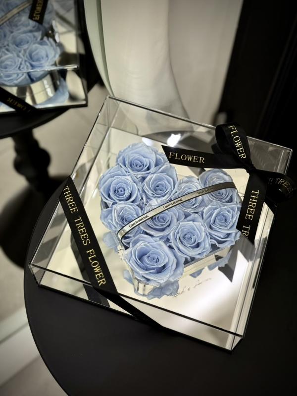 高級壓克力永生玫瑰花盒