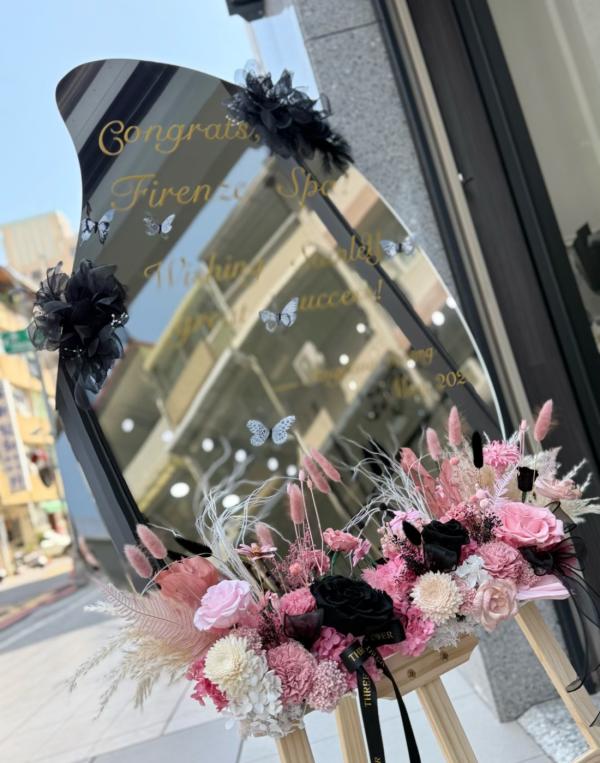 高級鏡面開幕迎賓牌